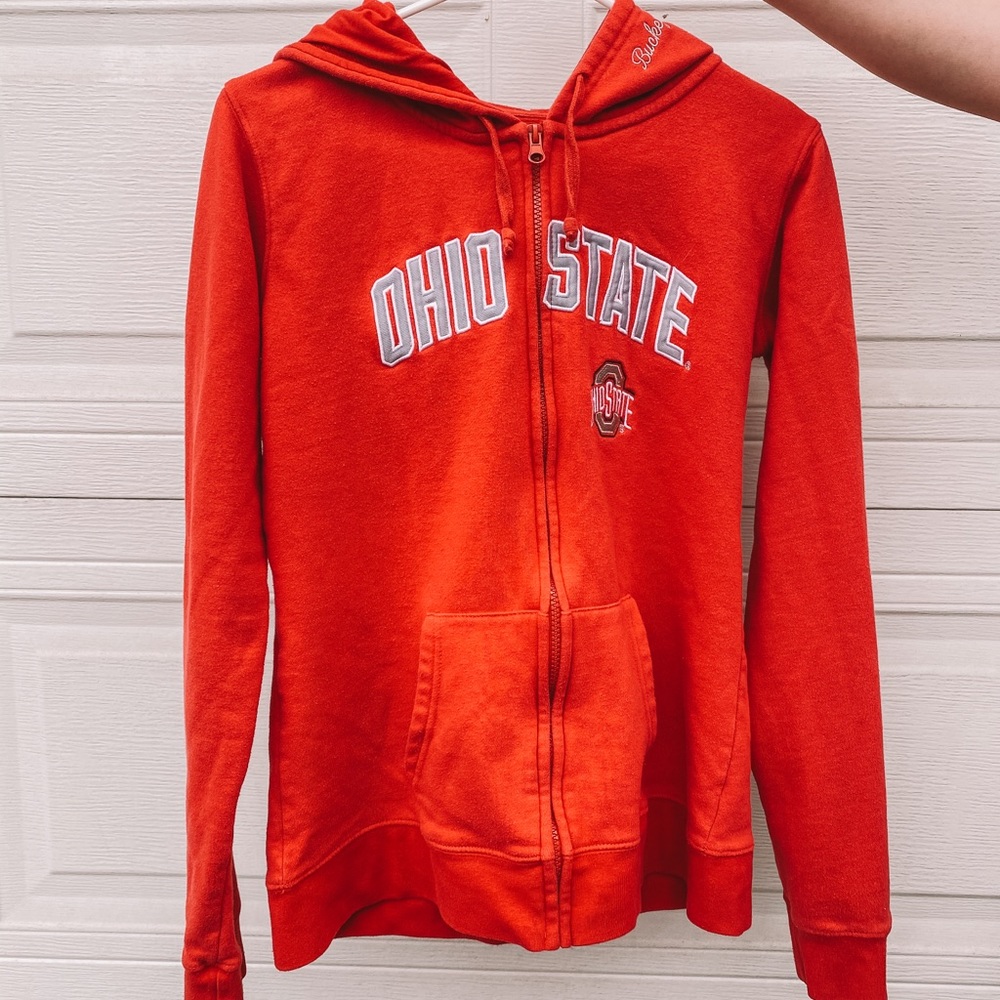 Ohio State Zip Up Hoodie